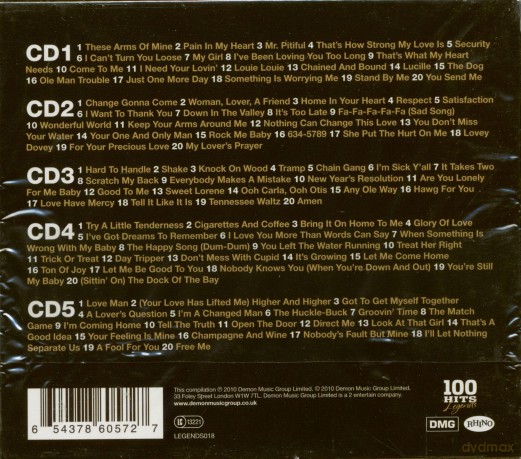 100 Hits Legends - Otis Redding [5CD]