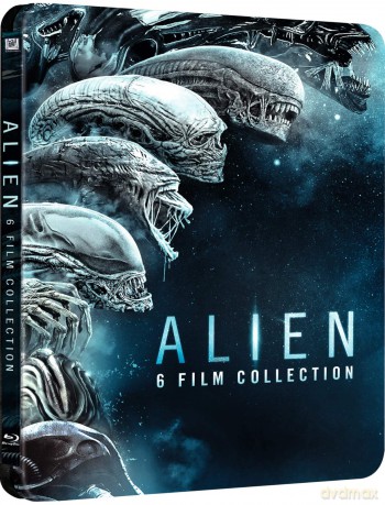 ALIEN 6-Film Collection, Zavvi exklusiv Steelbook, Regionfree [6xBlu-Ray]