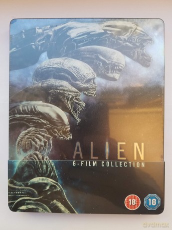 ALIEN 6-Film Collection, Zavvi exklusiv Steelbook, Regionfree [6xBlu-Ray]