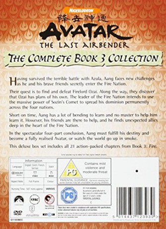 Avatar Book 3 [Blu-Ray]