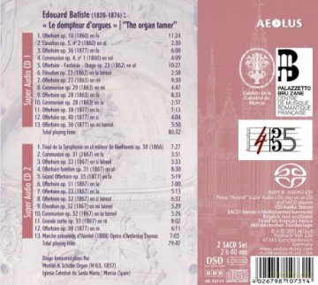 Batiste: Le Dompteur d'Orgues - Grands Offertoires/Transkriptionen [2CD]