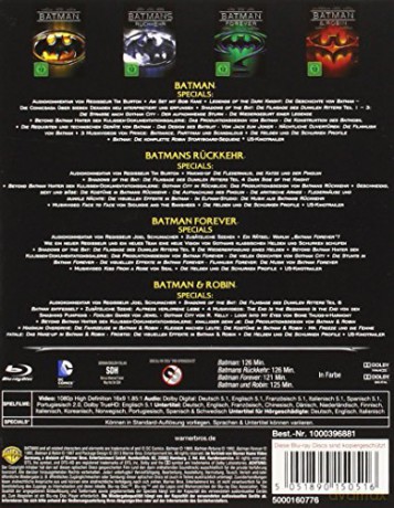 Batman 1-4 [4xBlu-Ray]