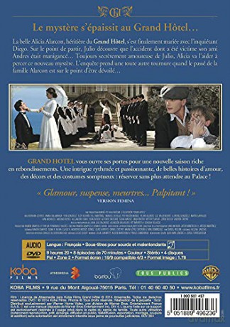 Coffret grand hôtel, saison 2 [Blu-Ray]