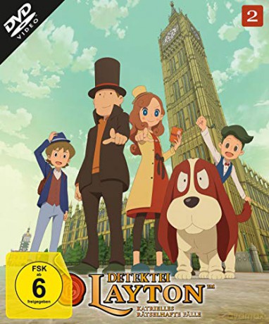 Detektei Layton - Katrielles rätselhafte Fälle: Volume 2 [2DVD]