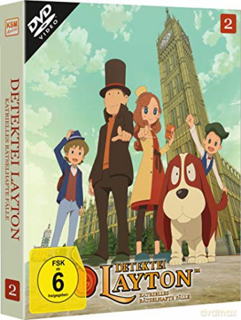 Detektei Layton - Katrielles rätselhafte Fälle: Volume 2 [2DVD]