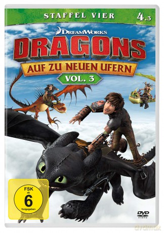 Dragons - Auf zu neuen Ufern - Staffel 4 - Vol. 3 [DVD]