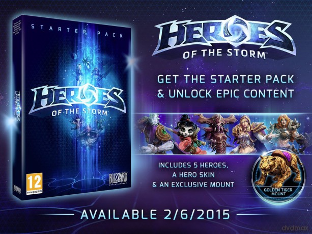 Heroes of the Storm Starter Pack [DVD]