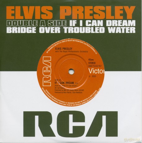If I Can Dream/Bridge Over Troubled Water [Winyl]