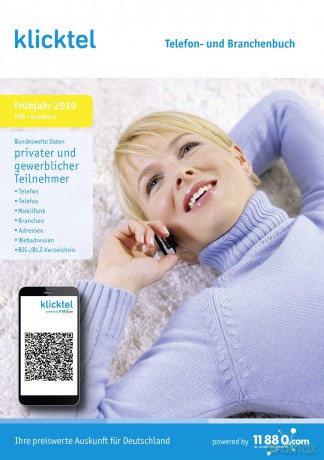 klicktel Telefon- und Branchenbuch Frühjahr 2019 [CD]