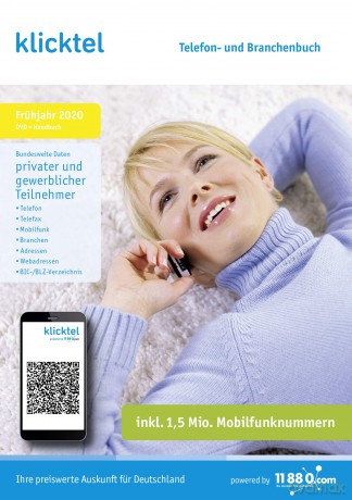 klicktel Telefon- und Branchenbuch Frühjahr 2020 [DVD]