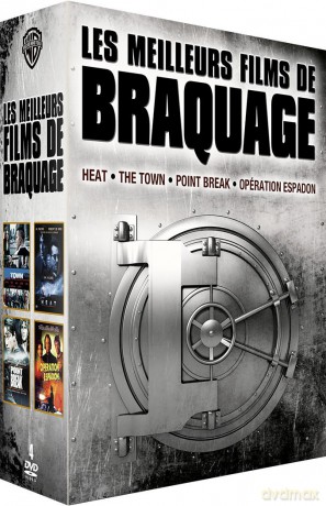 Les Meilleurs films de braquage - Heat + The Town + Point Break + Opération Espadon [DVD]