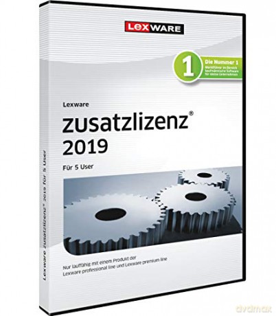 Lexware zusatzlizenz 2019 für 5 User Jahresversion [CD]