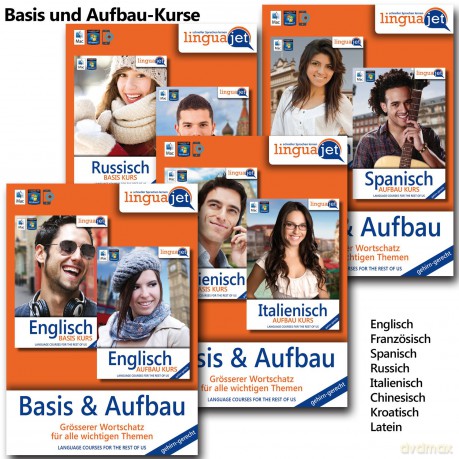 Linguajet Starterpaket: Gehirn-gerecht Sprachen lernen, Computerkurs Linguajet [CD]