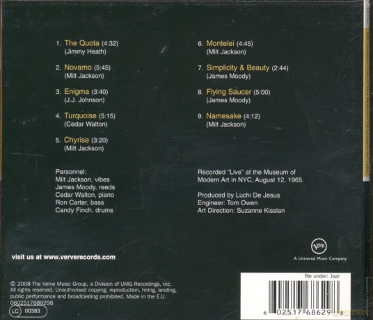 Live At The Museum Of Modern Art [CD]