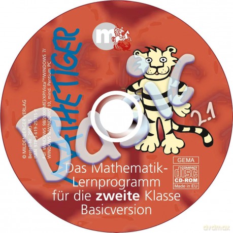 Mathetiger Basic 2 Version 2.0. CD-ROM. Bayern: 6 Übungen aus der CD-ROM Mathetiger 1/2 Homeversion. 2. Schuljahr [CD]