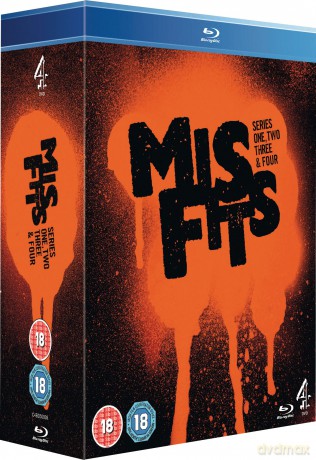 Misfits - Seasons 1-4 [9xBlu-Ray]