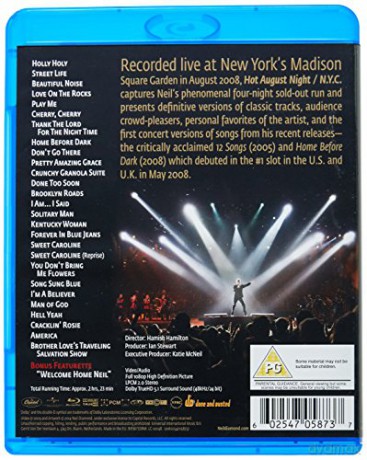 Neil Diamond - Hot August Night/NYC [Blu-Ray]