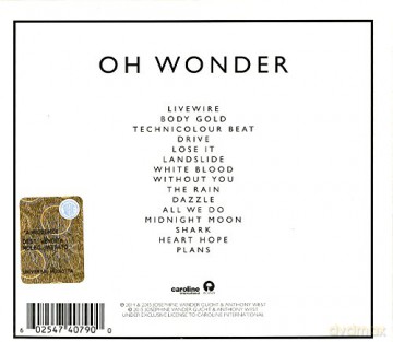 Oh Wonder [CD]