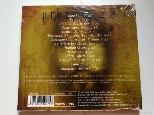 Prophetizz-Everything Out of [CD]