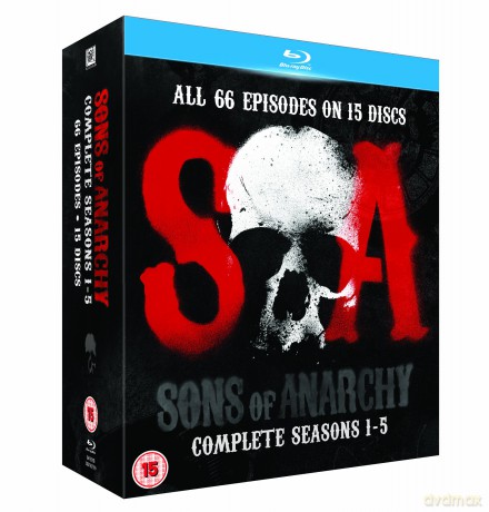 Sons of Anarchy - Season 1-5 [Blu-Ray]