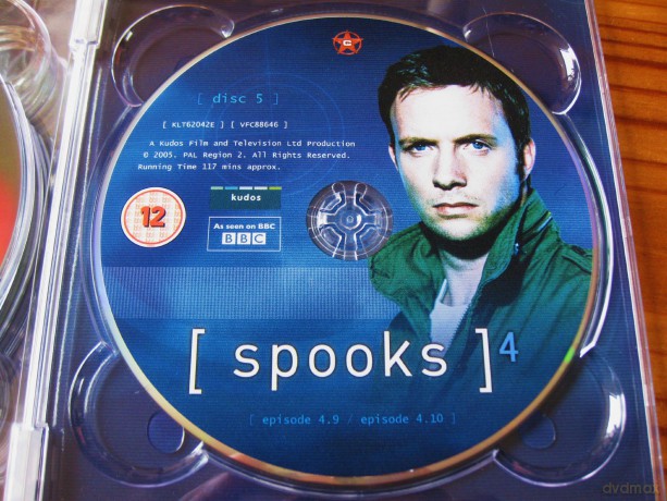 Spooks - Complete Series 4 [DVD]