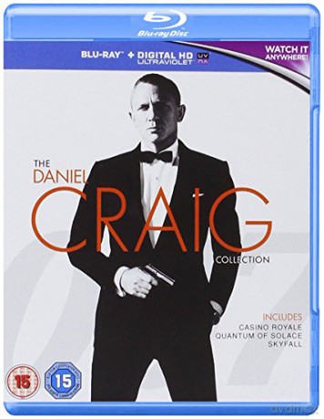 The Daniel Craig Collection - Casino Royale/Quantum of Solace/Skyfall [Blu-Ray]