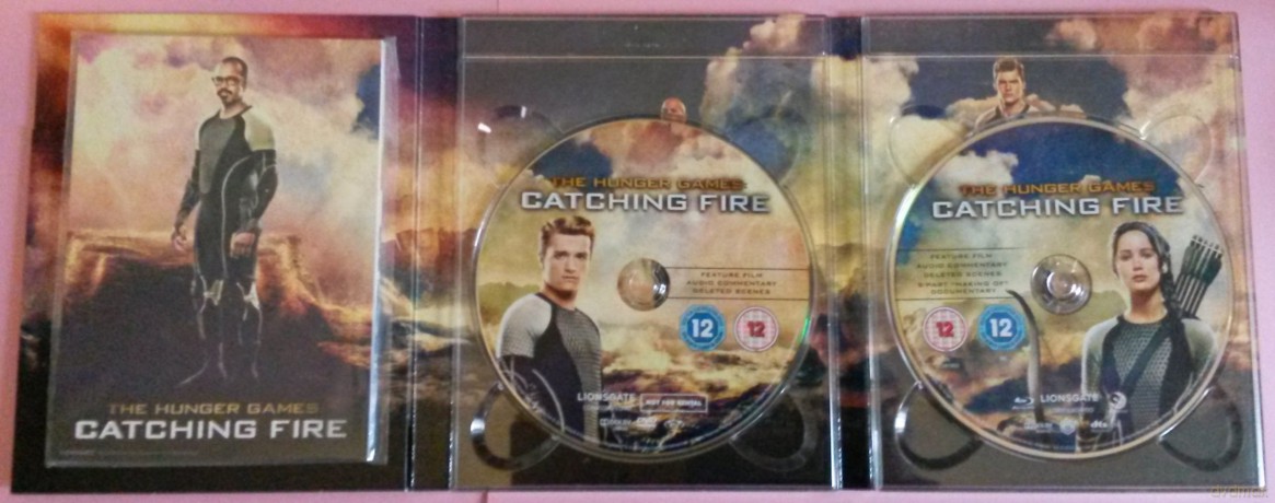 The Hunger Games: Catching Fire - UK LIMITED EDITION 2 Disc DigiPack with EXCLUSIVE Artcards [Blu-Ray]