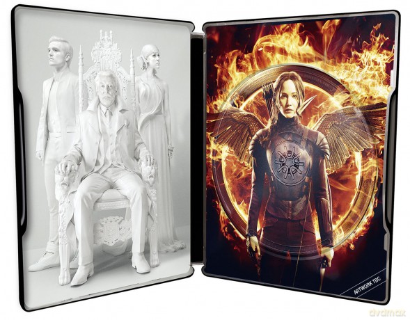 The Hunger Games:Mockingjay Part 1 Blu ray Steelbook OVP [Blu-Ray]