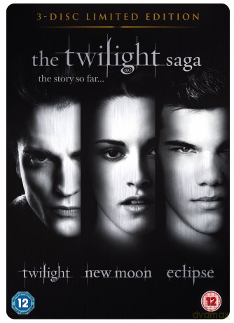 The Twilight Saga Triple Limited Edition Steelbook [Blu-Ray]