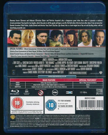 True Romance [Blu-Ray]