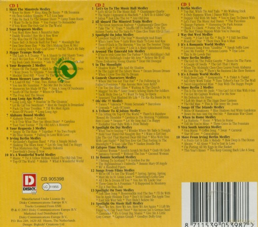 Very Best of Black and White Ministrels [3CD]
