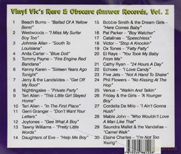 Vinyl Vic's Number 02 Rare Answer [CD]