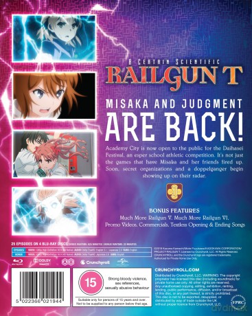 A Certain Scientific Railgun T - Season 3 [4xBlu-Ray]