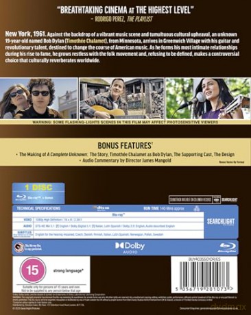 A Complete Unknown (Kompletnie nieznany) [Blu-Ray]