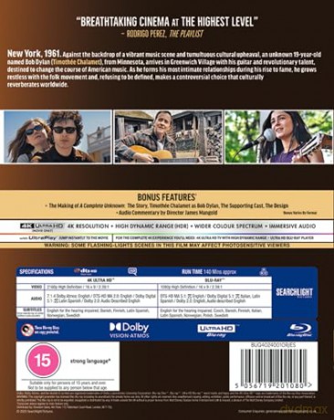 A Complete Unknown (Kompletnie nieznany) [Blu-Ray 4K]+[Blu-Ray]