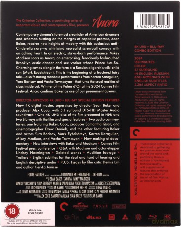 Anora [Blu-Ray 4K]+[2xBlu-Ray]