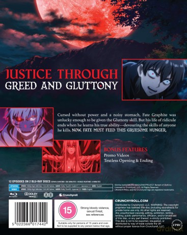 Berserk Of Gluttony - The Complete Season [2xBlu-Ray]