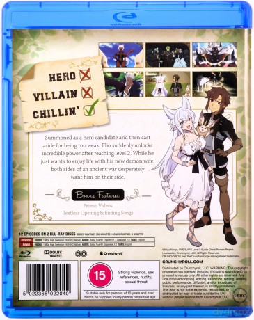 Chillin' In Another World With Level 2 Super Cheat Powers - The Complete Season [2xBlu-Ray]