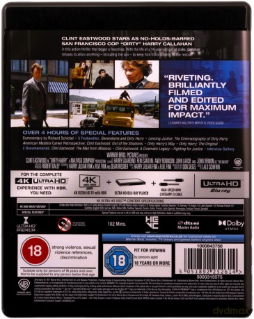 Dirty Harry (Brudny Harry) [Blu-Ray 4K]