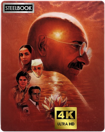 Gandhi (Steelbook) [2xBlu-Ray 4K]+[2xBlu-Ray]