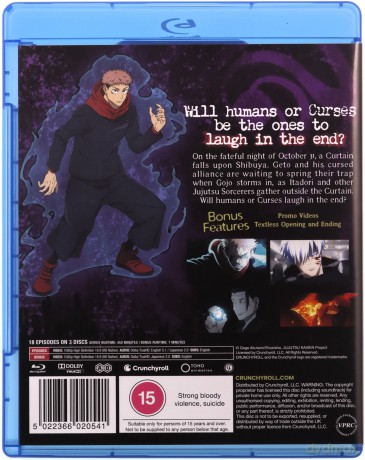 Jujutsu Kaisen - The Shibuya Incident - (Season 2) [3xBlu-Ray]