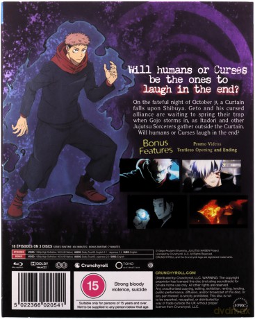 Jujutsu Kaisen - The Shibuya Incident - (Season 2) [3xBlu-Ray]