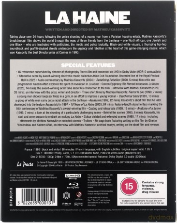 La Haine (Nienawiść) [Blu-Ray 4K]+[Blu-Ray]