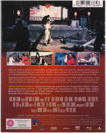 Lady With A Sword [Blu-Ray]