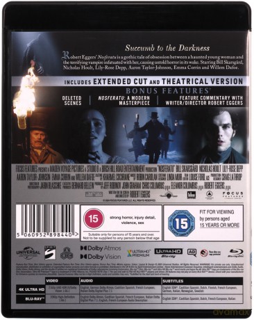 Nosferatu [Blu-Ray 4K]+[Blu-Ray]