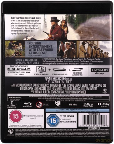 Pale Rider (Niesamowity jeździec) [Blu-Ray 4K]