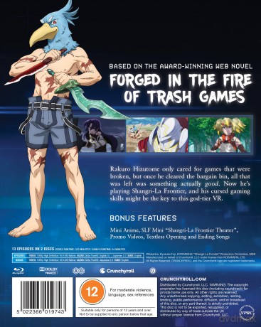 Shangri-La Frontier - Season 1 Part 1 [2xBlu-Ray]