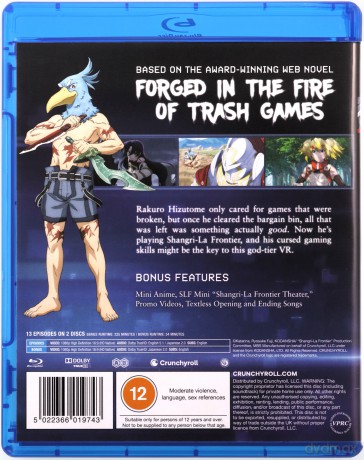 Shangri-La Frontier - Season 1 Part 1 [2xBlu-Ray]