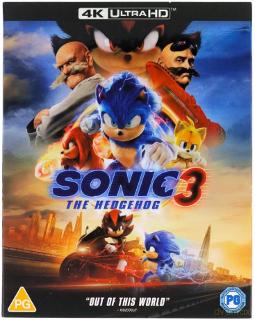 Sonic The Hedgehog 3 (Sonic 3: Szybki jak błyskawica) [Blu-Ray 4K]