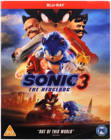 Sonic The Hedgehog 3 (Sonic 3: Szybki jak błyskawica) [Blu-Ray]